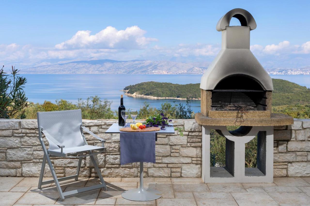 Villa White Stone By Rodostamo Collection Kassiopi Exteriér fotografie