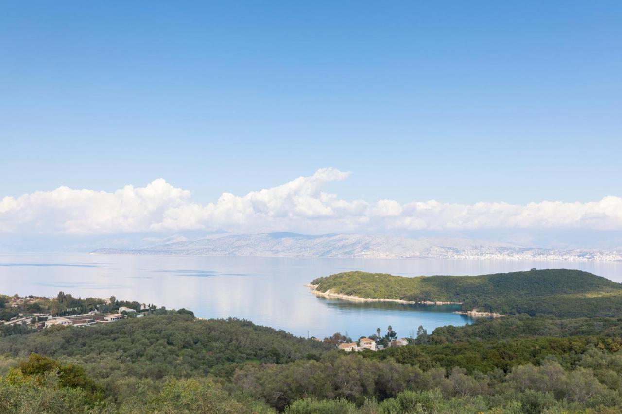 Villa White Stone By Rodostamo Collection Kassiopi Exteriér fotografie