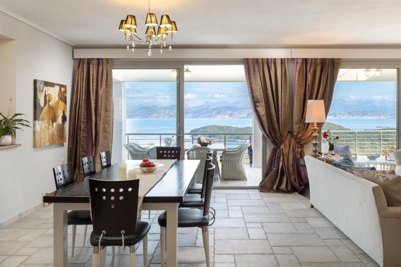 Villa White Stone By Rodostamo Collection Kassiopi Exteriér fotografie