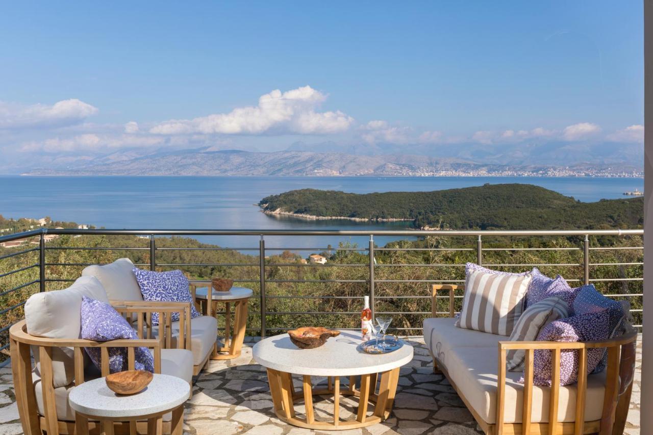 Villa White Stone By Rodostamo Collection Kassiopi Exteriér fotografie